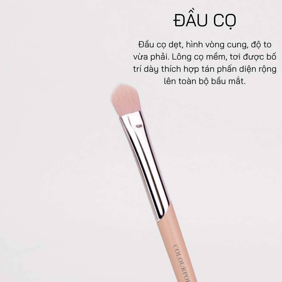 Cọ Tán Mắt Và Che Khuyết Điểm Dạng Kem COLOURPOP Eye Shadow Brush C201